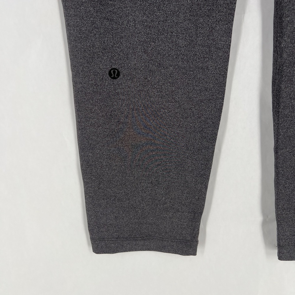 Lululemon On The Fly Ankle Pants Womens 6 Gray Stretch High Rise Drawstring - Picture 8 of 16